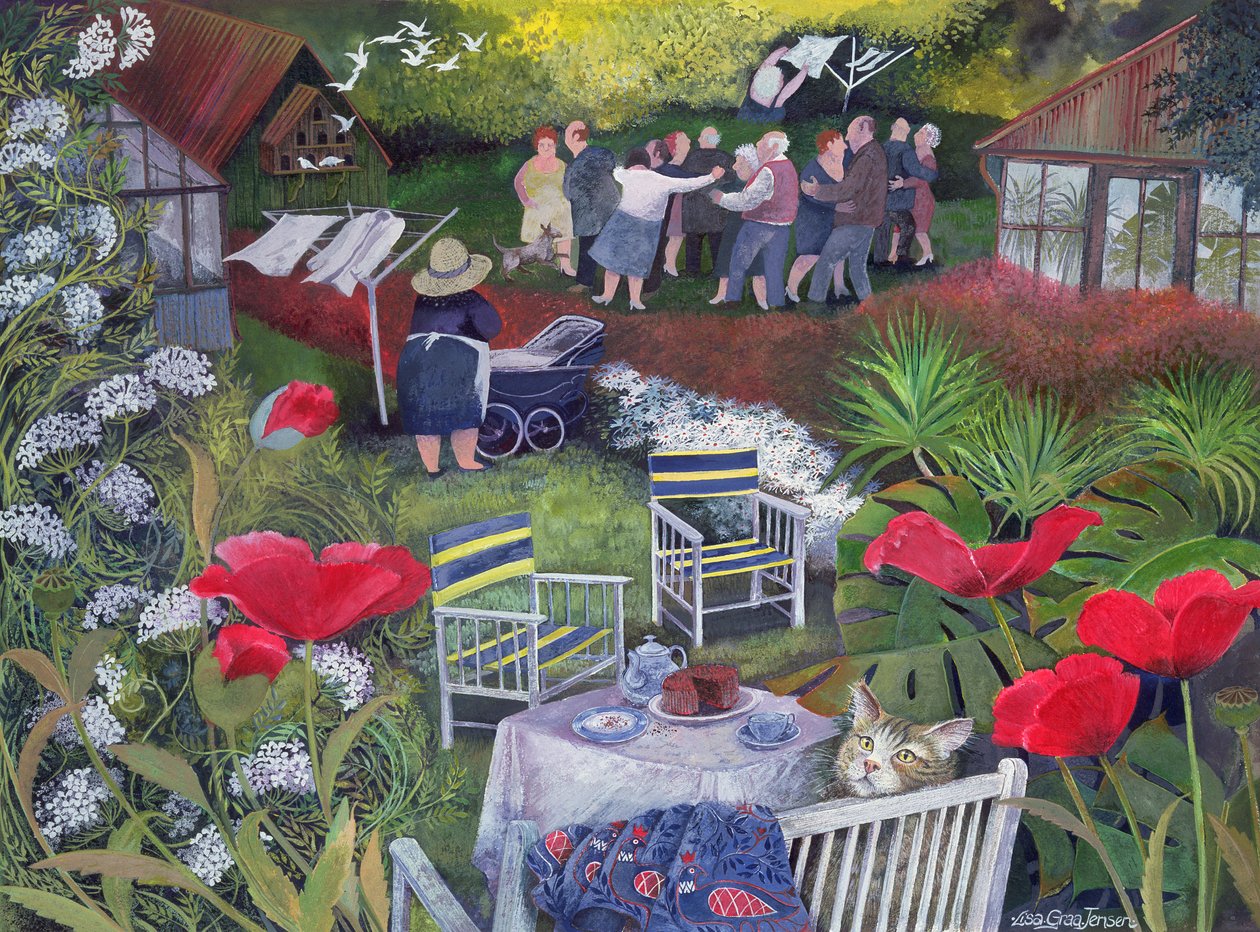 Buurtwachtfeest, 1995 door Lisa Graa Jensen