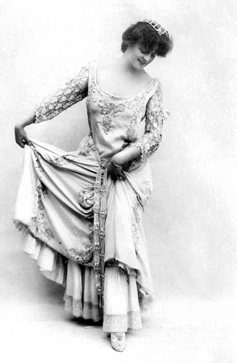 Marie Studholme 1875-1930, Engelse actrice, 1900s door Lizzie Caswall Smith