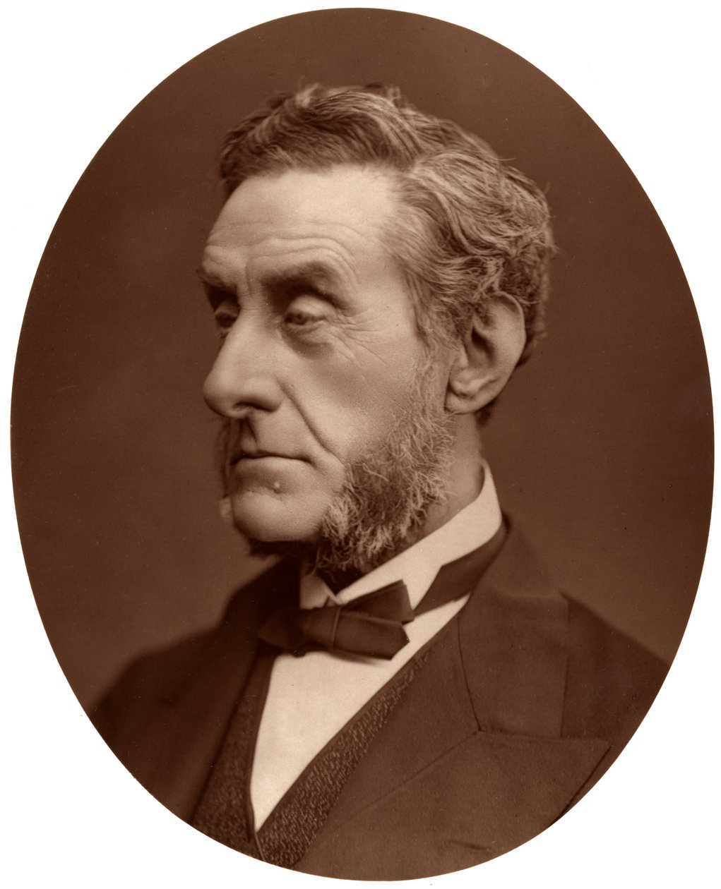 Anthony Ashley-Cooper, 7e Graaf van Shaftesbury, Britse politicus en filantroop, 1876 door Lock and Whitfield