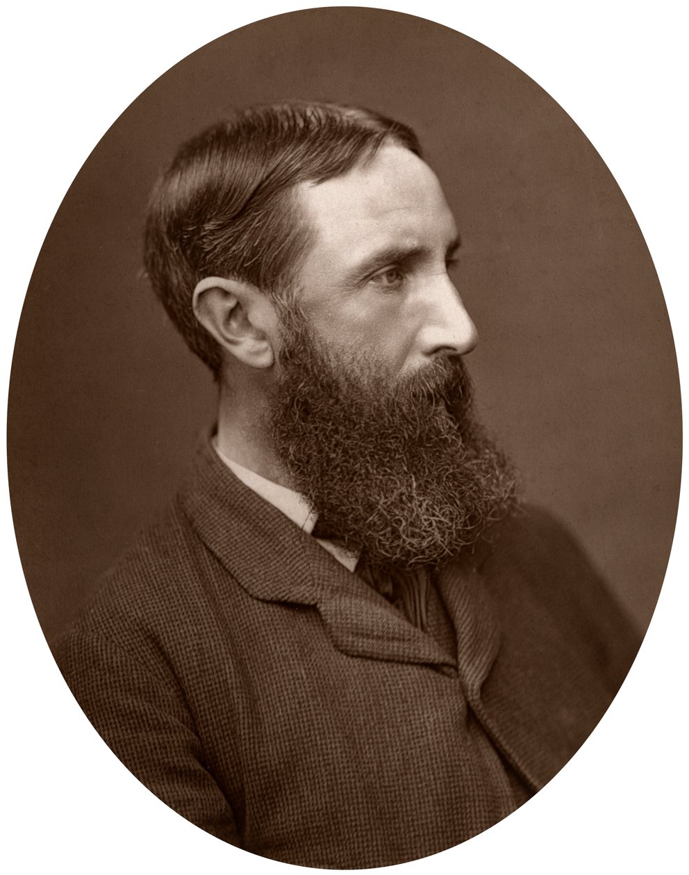 George Dunlop Leslie, kunstenaar en Royal Academician, 1882 door Lock and Whitfield