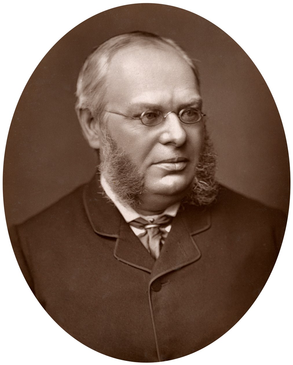 Hon Sir Lewis William Cave, rechter van het Hooggerechtshof, 1883 door Lock and Whitfield