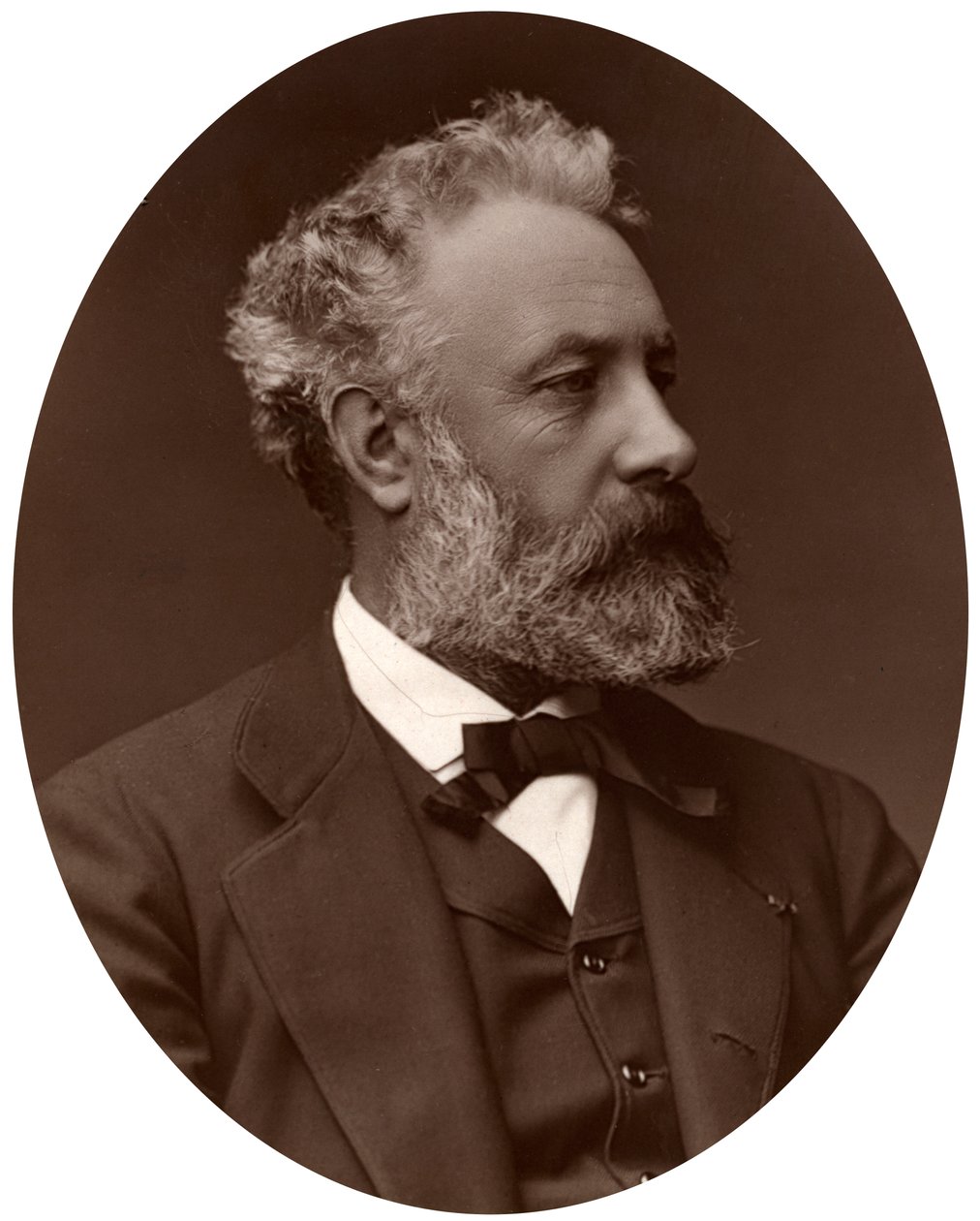 Jules Verne, Franse romanschrijver, 1877 door Lock and Whitfield