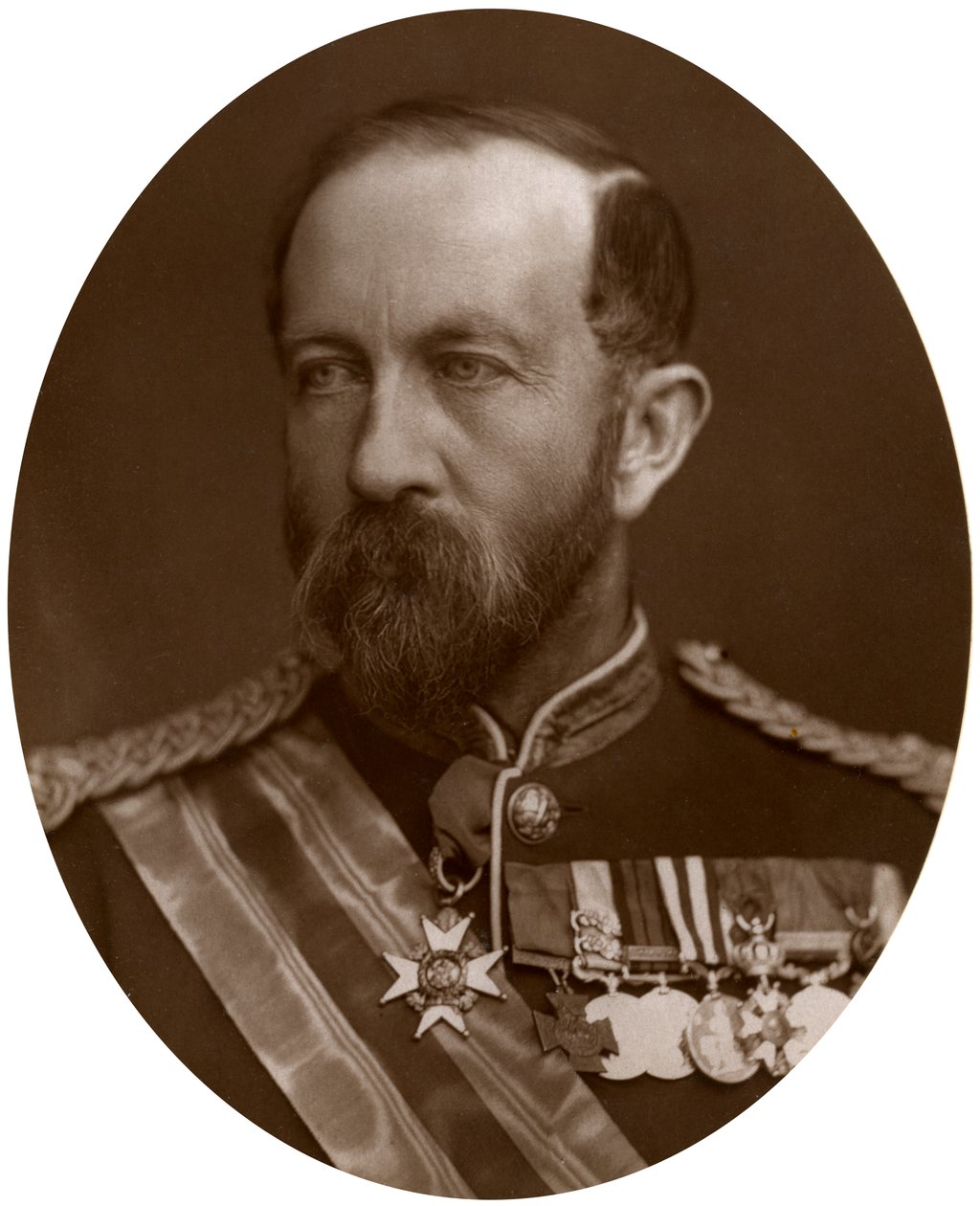 Generaal-majoor Sir Henry Evelyn Wood, VC, KCB, Britse soldaat, 1883 door Lock and Whitfield