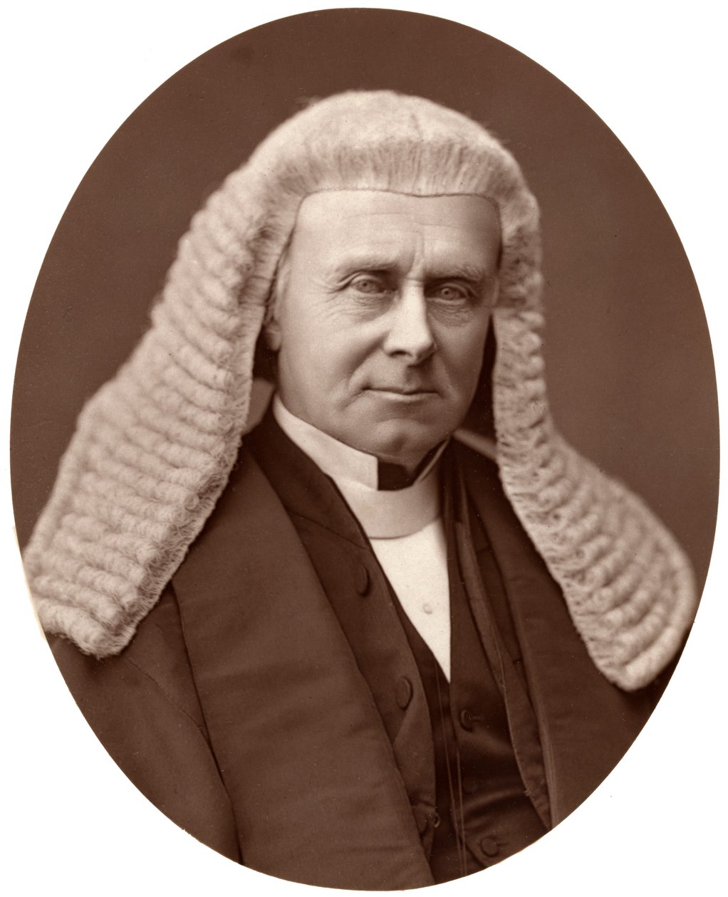 Right Hon Henry Bouverie Brand, MP, Spreker van het Lagerhuis, 1876 door Lock and Whitfield