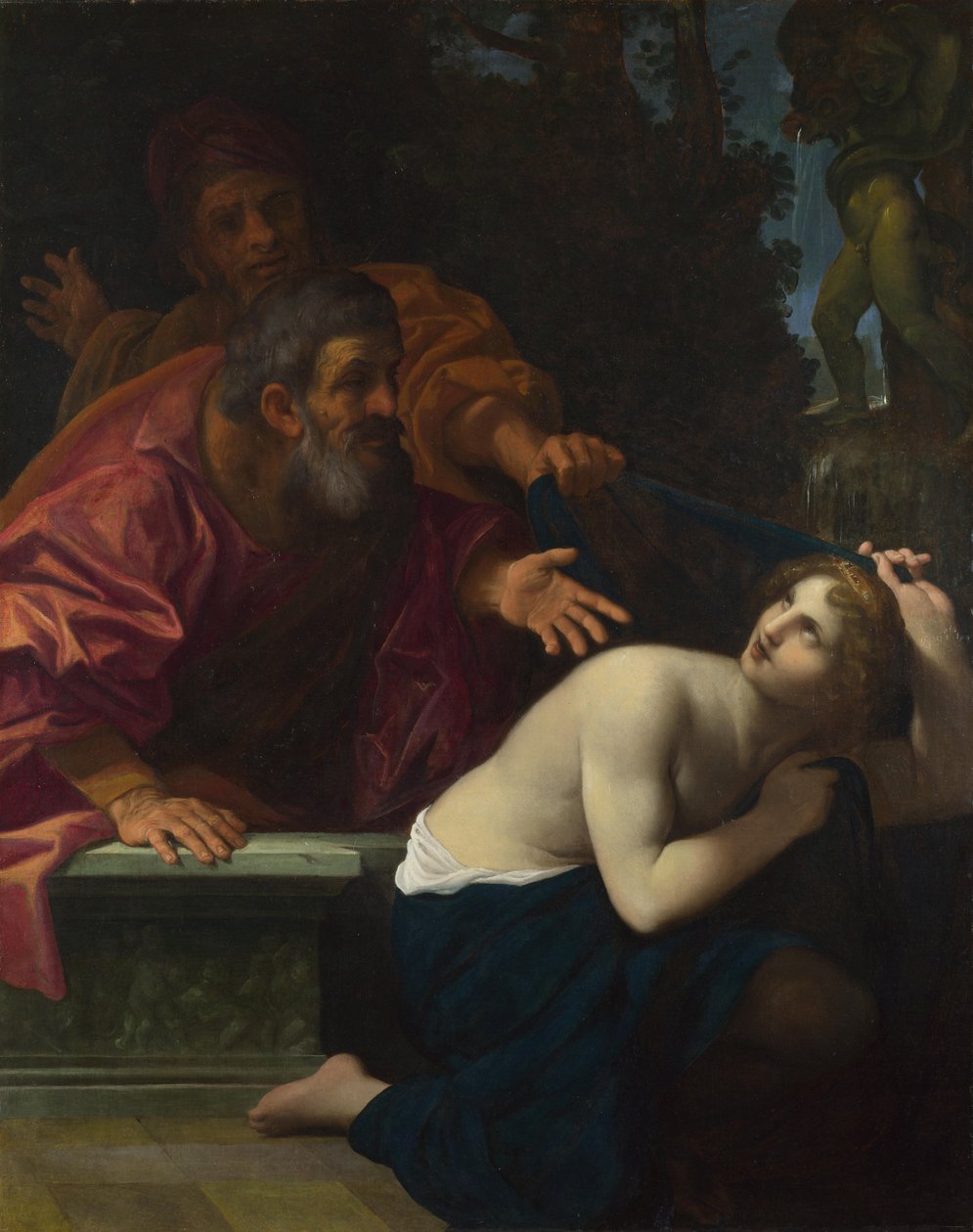 Susanna en de Ouderen, 1616 door Lodovico Carracci