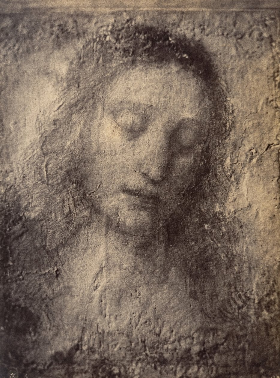 [Kopie van het hoofd van Christus uit Leonardo da Vinci