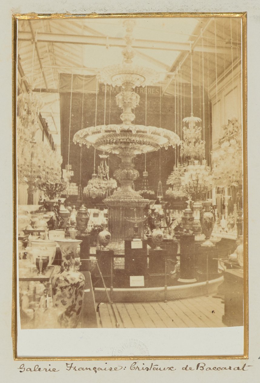 Galerie Française. Baccarat kristallen (nr. 2) door Léon and Lévy
