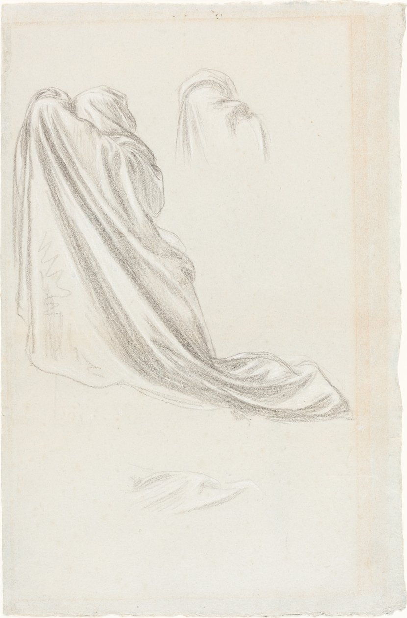 Studie voor "De Wijze en Dwaze Maagden" door Lord Leighton Frederic