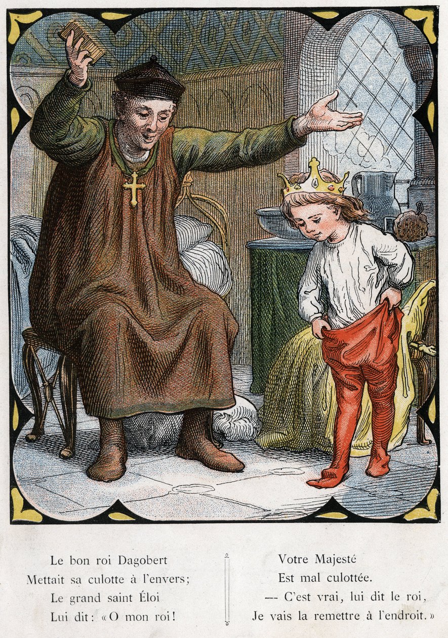Illustratie door Lorenz Frolich (1820-1908) voor het volkslied 