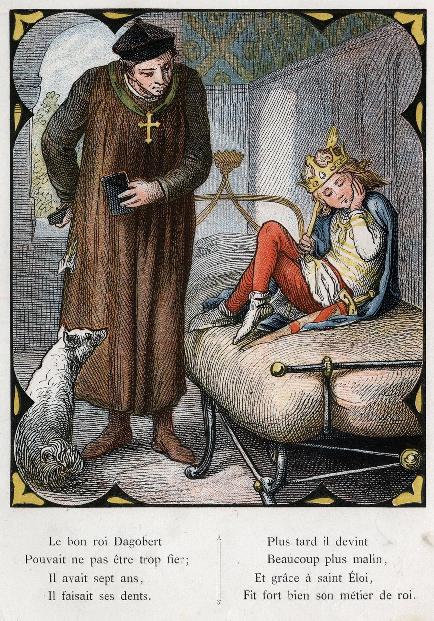 Illustratie door Lorenz Frolich (1820-1908) voor het populaire lied 