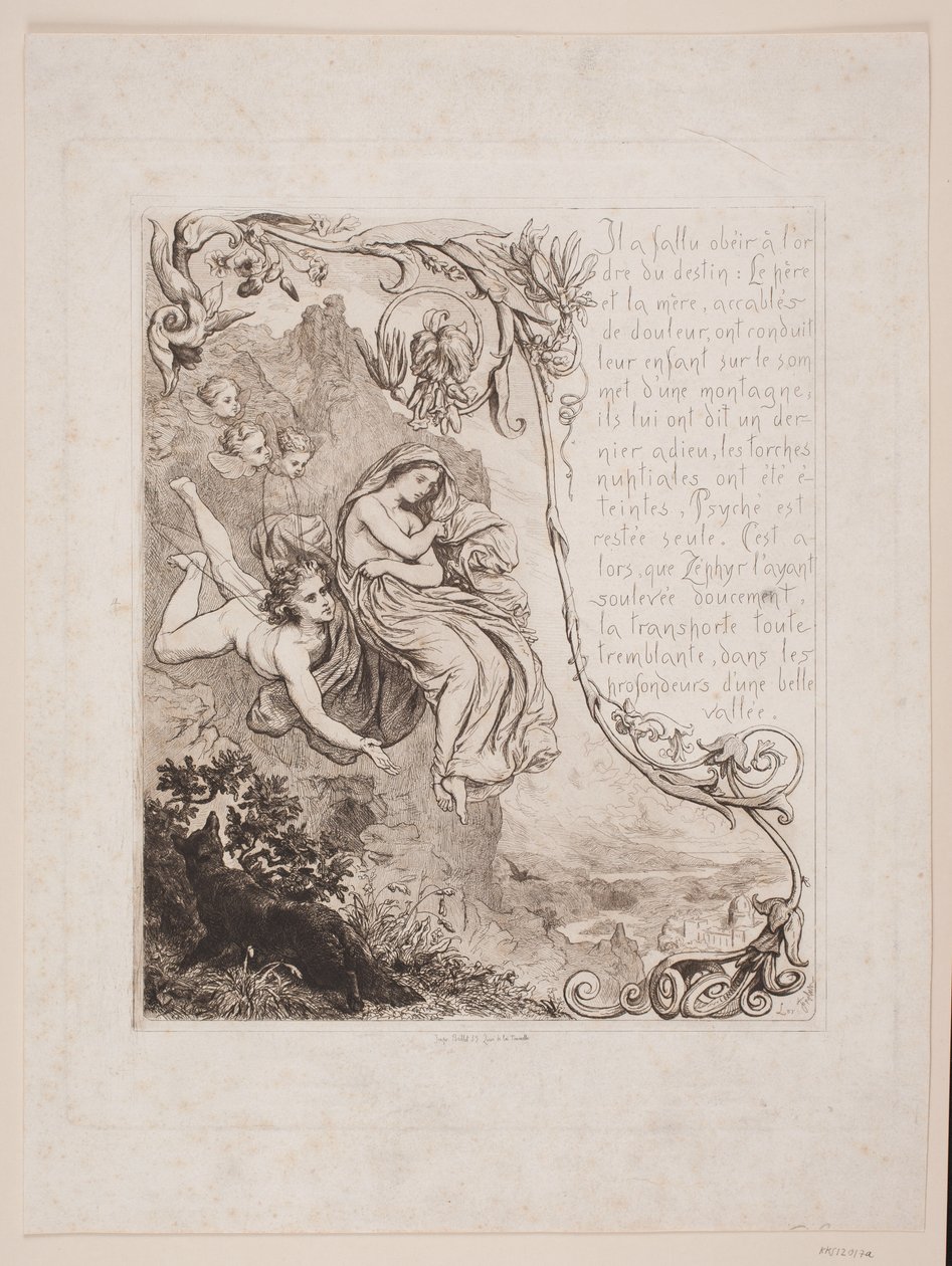 Illustratie nr. 4 voor "L`Amour et Psyché" door Lorenz Frølich
