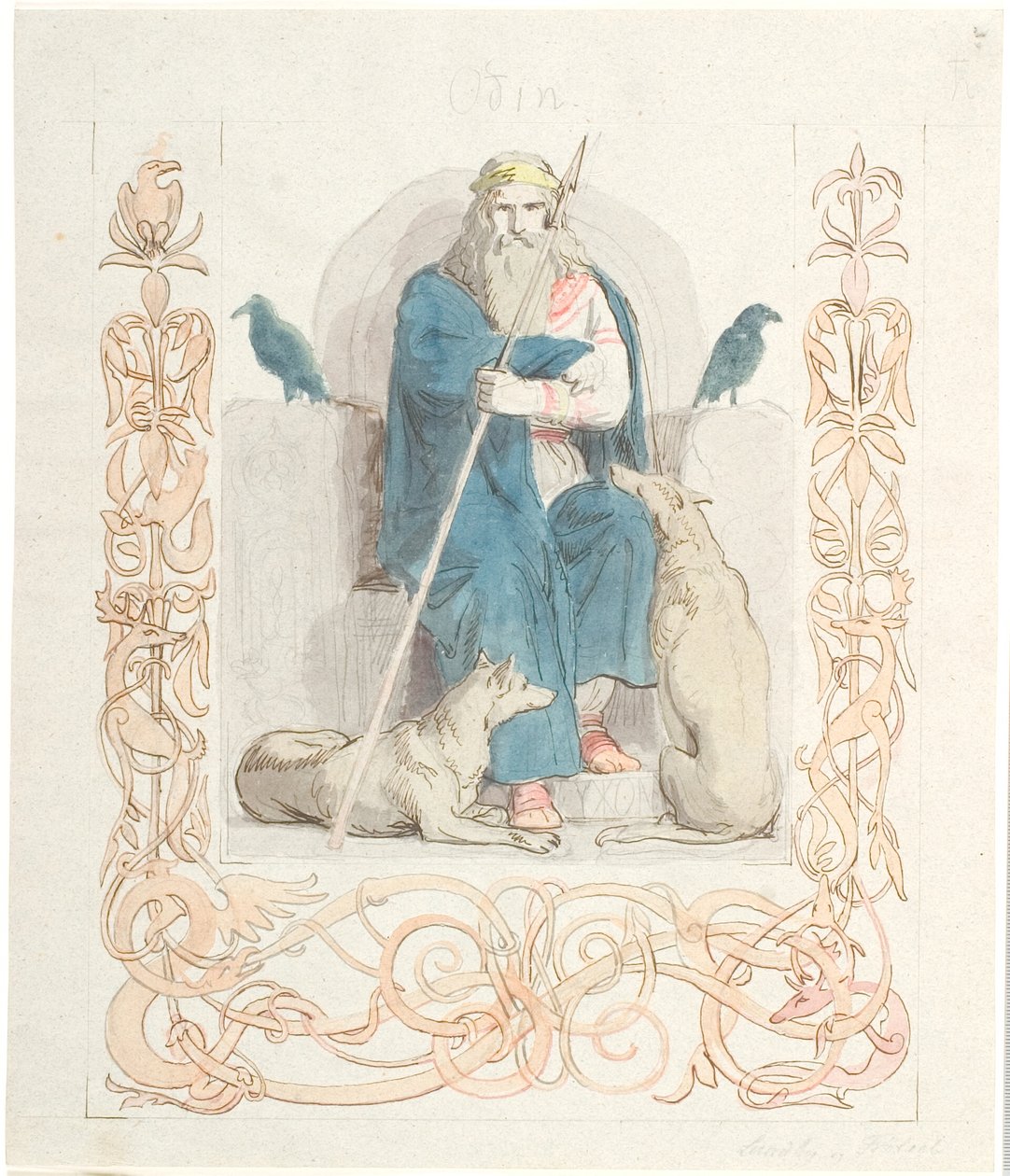 Odin door Lorenz Frølich