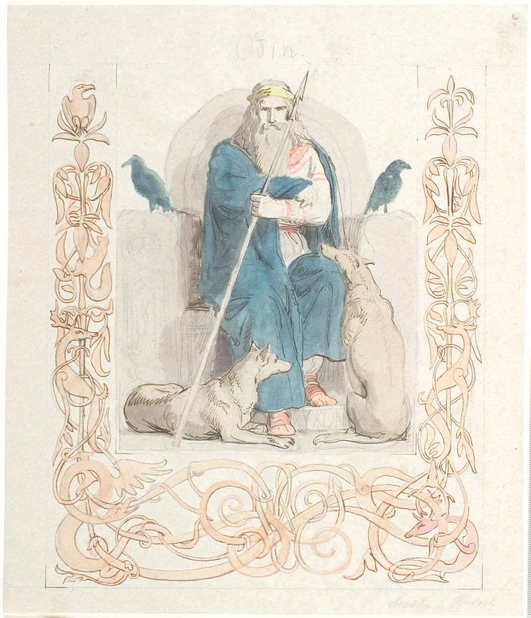 Odin door Lorenz Frølich