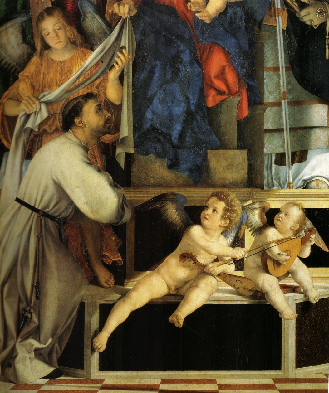 Recanati Altaarstuk door Lorenzo Lotto