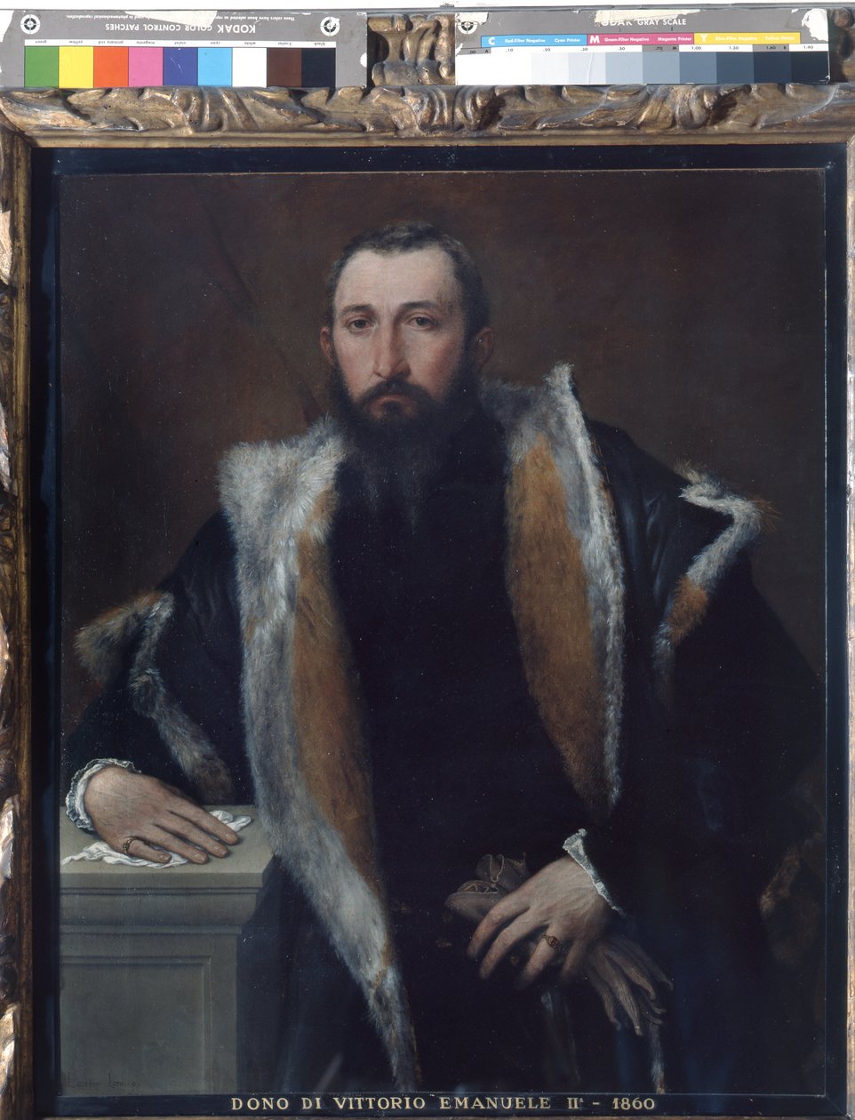 Portret van Febo da Brescia door Lorenzo Lotto