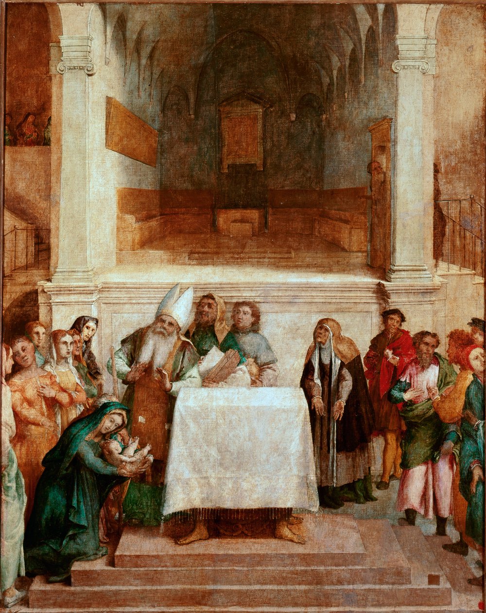 Presentatie in de Tempel door Lorenzo Lotto