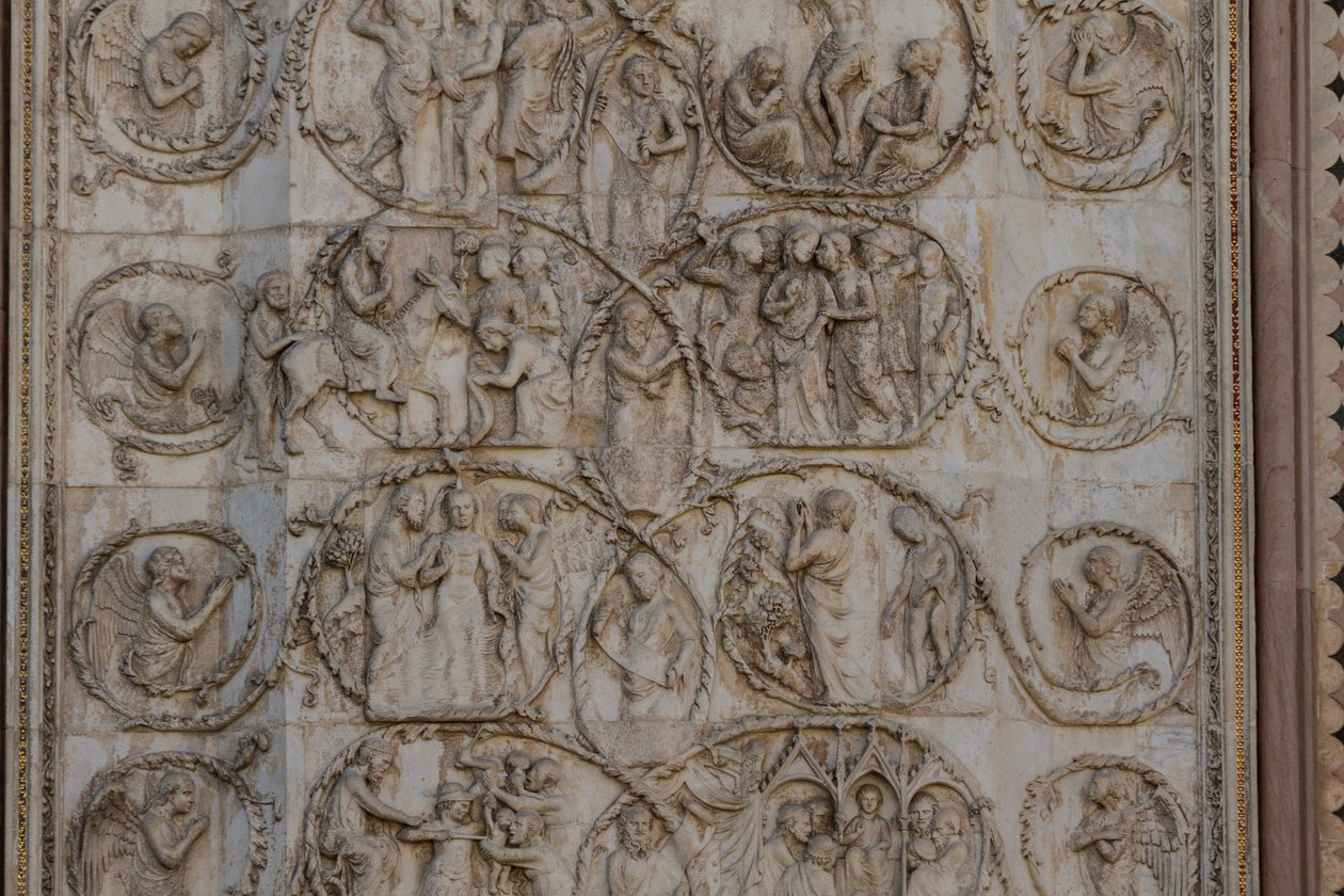 Scènes uit het leven van Christus door Lorenzo Maitani