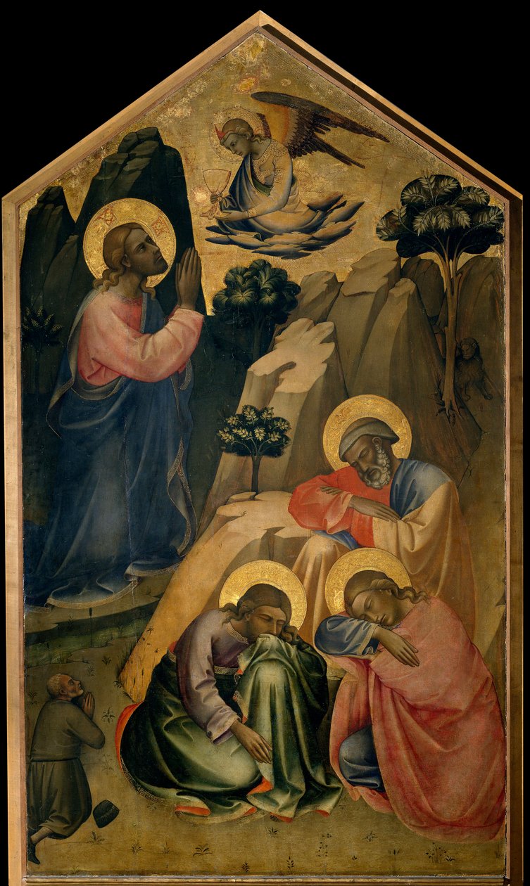 Gebed in de Tuin van Olijven door Lorenzo Monaco
