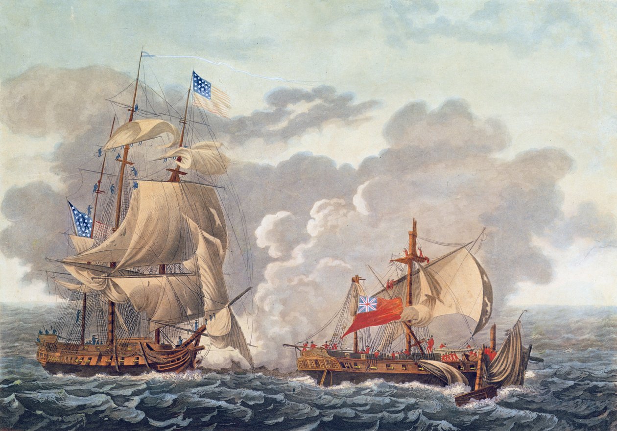De verovering van het Engelse schip 