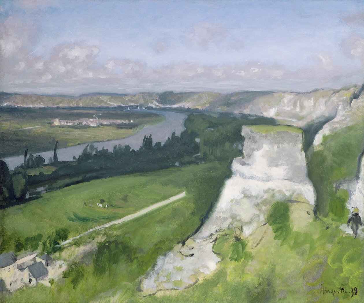 De Seine bij Rouen, 1892 door Louis Anquetin