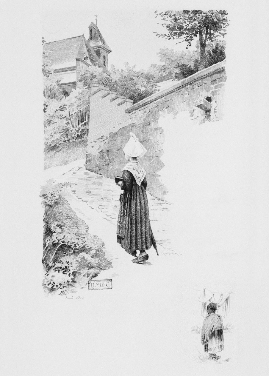 De dienstmeid Felicite, illustratie uit 