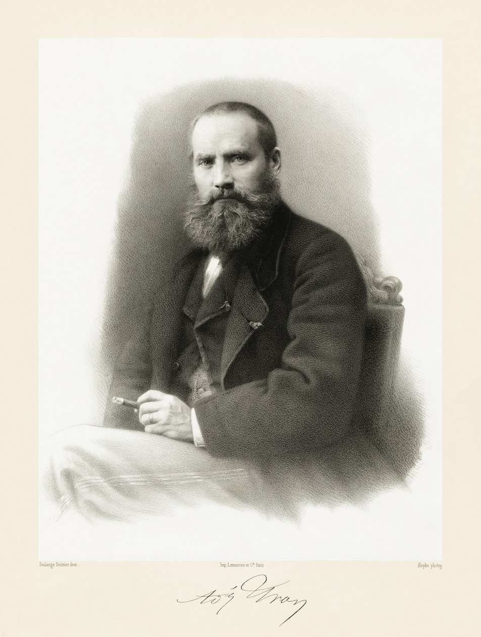 Adolphe Yvon, 1865-66 door Louis Emmanuel Soulange Teissier