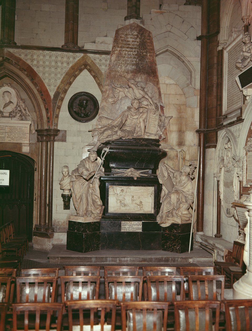 Grafmonument voor John Campbell, 2e hertog van Argyll door Louis Francois Roubillac