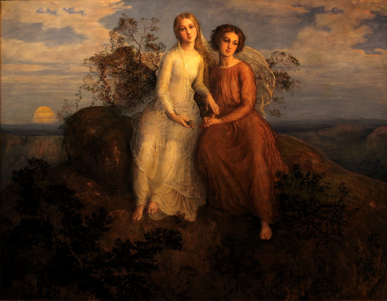 Gedicht van de Ziel - Een avond door Louis Janmot