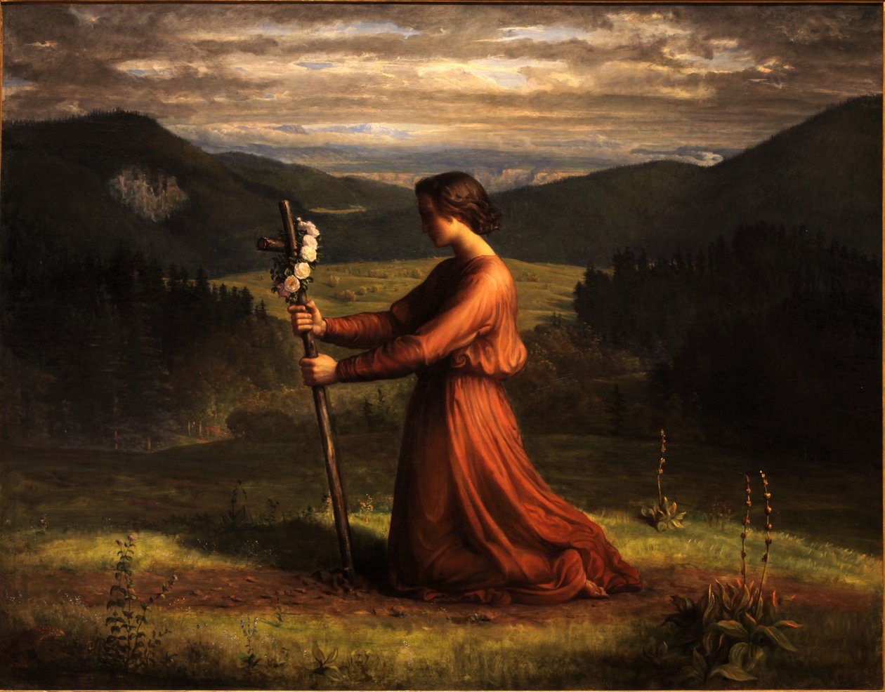 Gedicht van de ziel - Werkelijkheid door Louis Janmot
