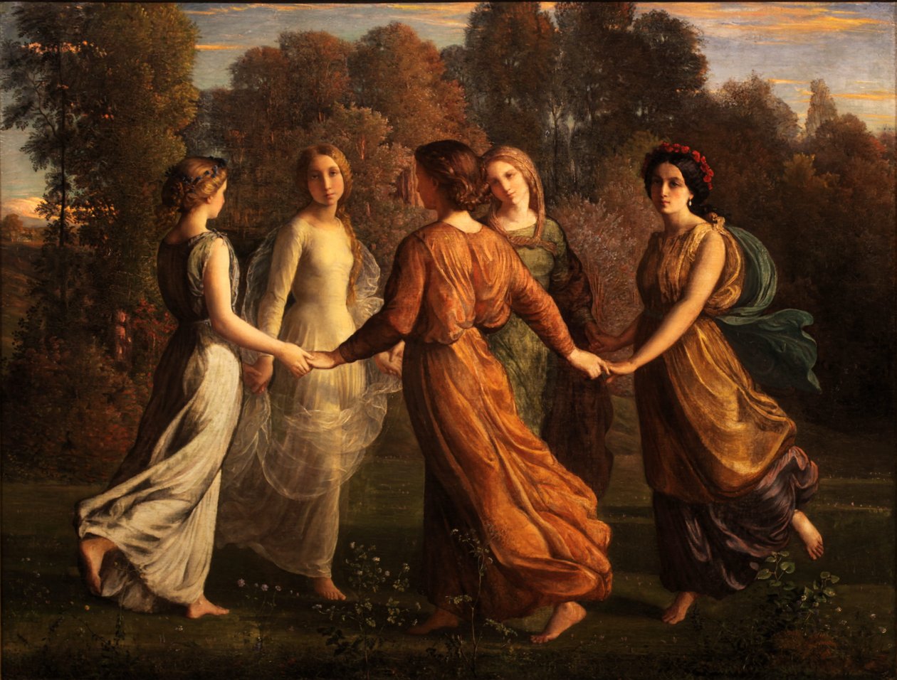 Gedicht van de ziel - Zonnestralen door Louis Janmot