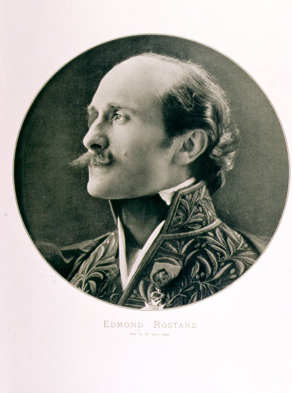Portret van Edmond Rostand (1868-1918) door Louis Labat