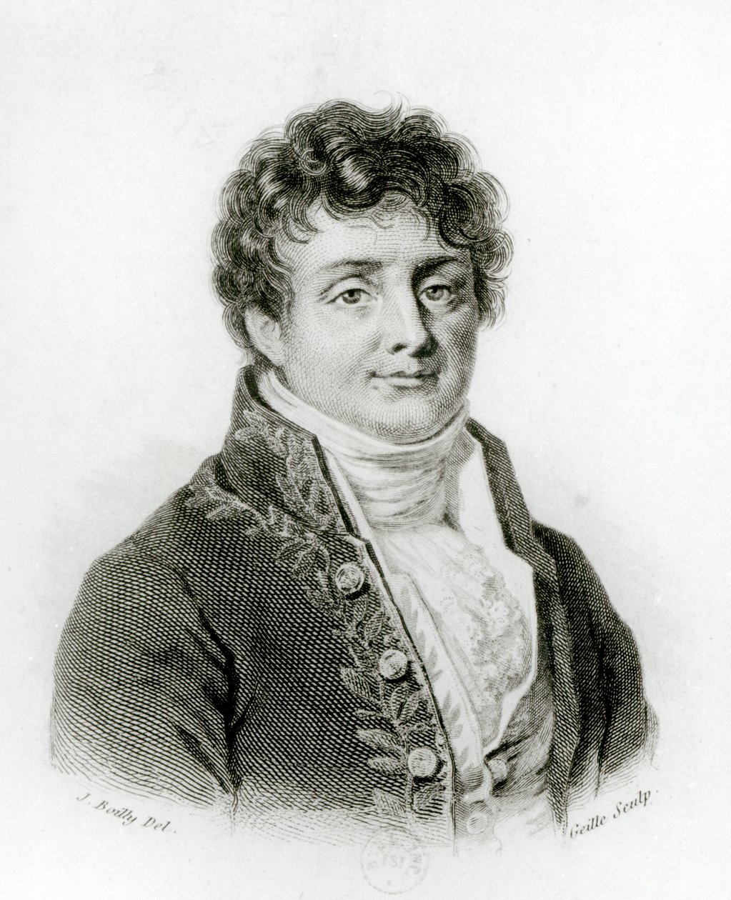 Portret van Joseph Fourier (1768-1830) door Louis Leopold Boilly