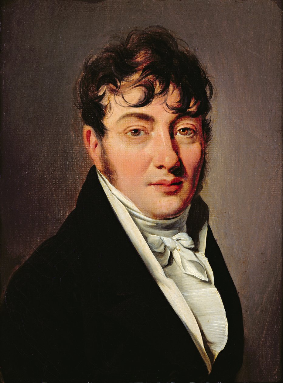 Portret van Louis le Grand, markies de Marizy door Louis Leopold Boilly