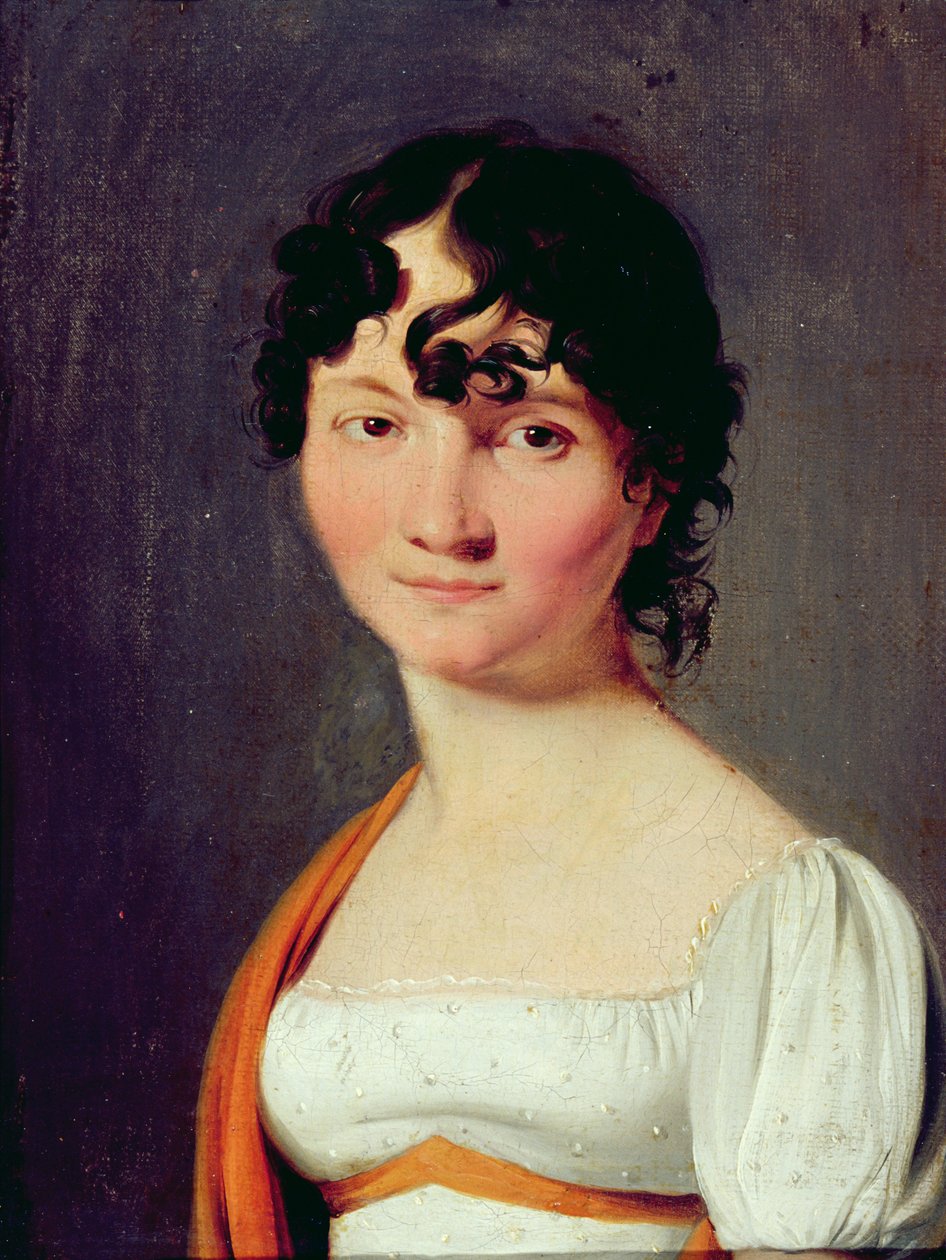Portret van mevrouw Louis de Marizy door Louis Leopold Boilly