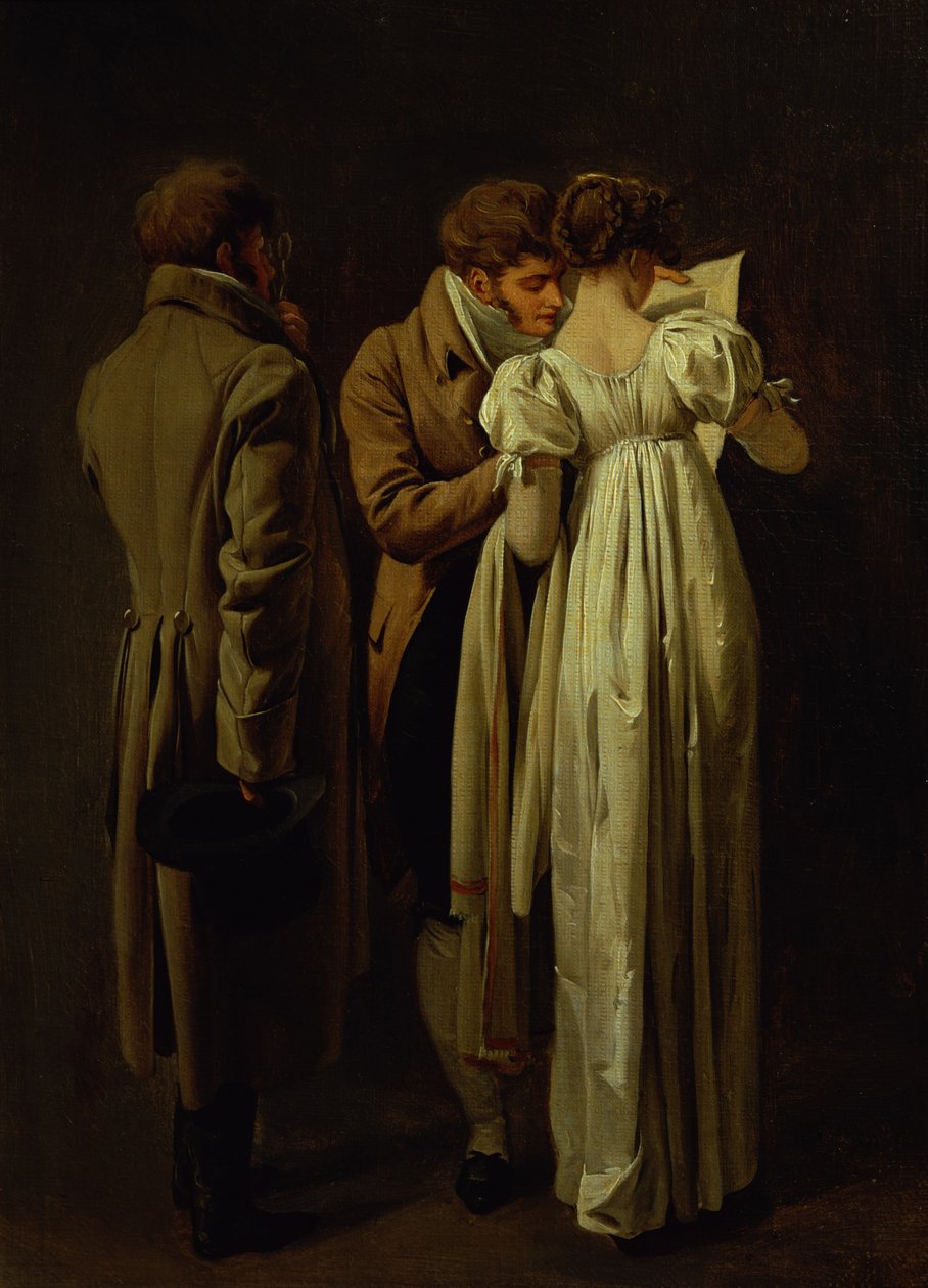 De Amateur Prentverzamelaars door Louis Leopold Boilly