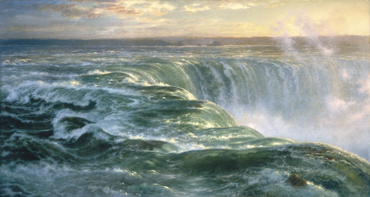 Niagara, 1866 door Louis Rémy Mignot