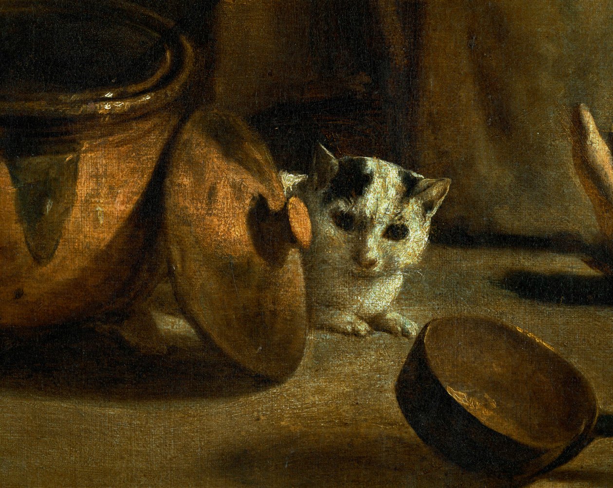 Een boerenfamilie in een binnenland ... door Louis (attr. to) Le Nain