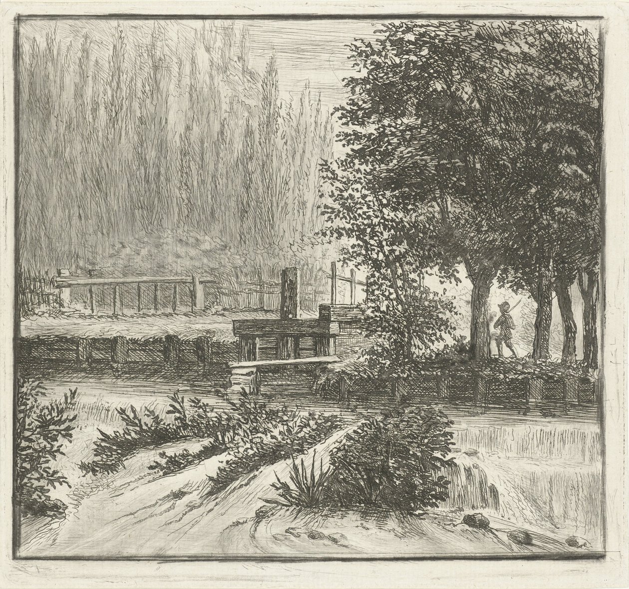 Sluis door Louis Bernard Coclers