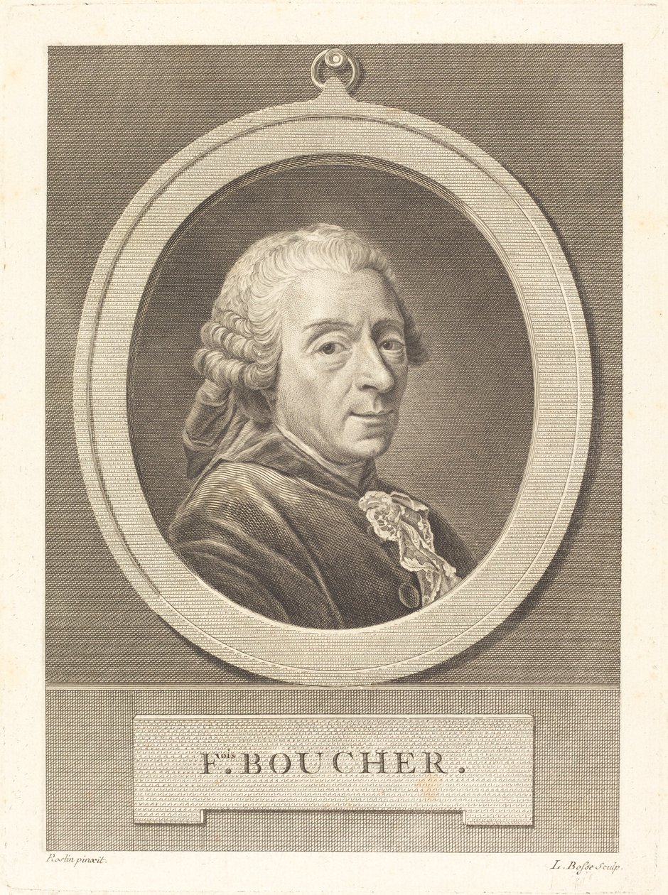 Francois Boucher door Louis Bosse