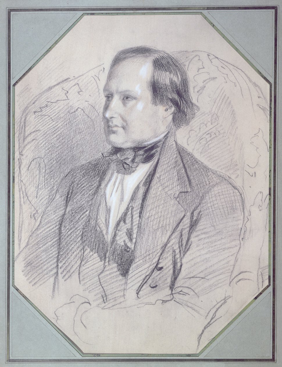 Victor Hugo (1802-85), 1843 door Louis Boulanger