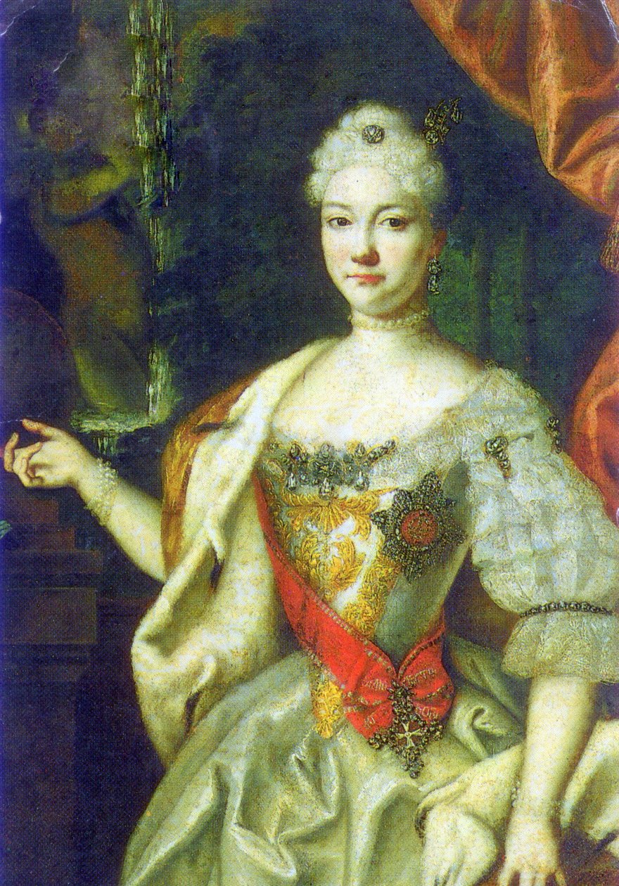 Anna Leopoldovna door Louis Caravaque