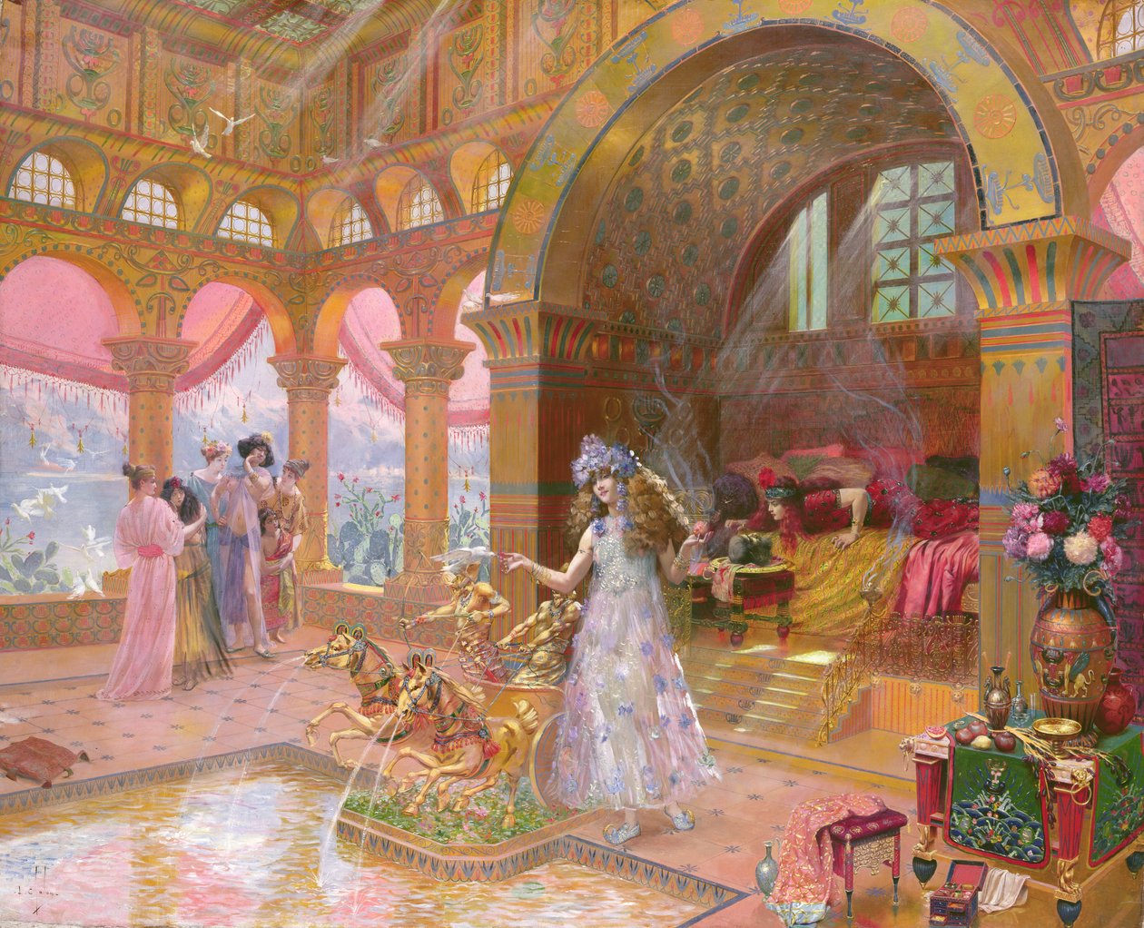 Dans van Salome door Louis Chalon