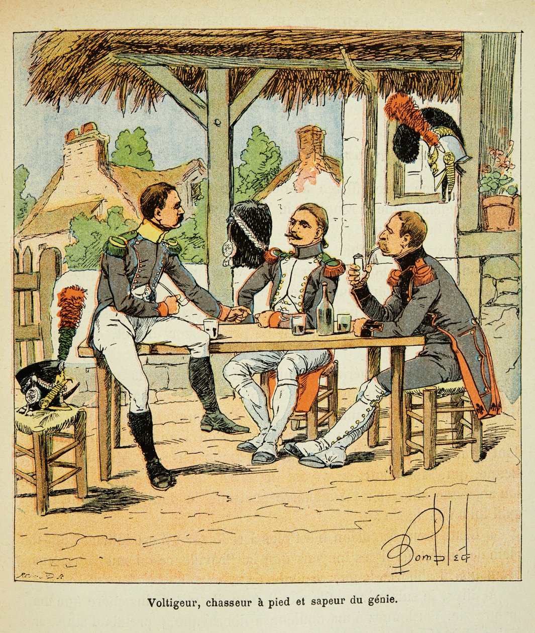 Illustratie door Louis Bombled (1862-1927) uit het boek 