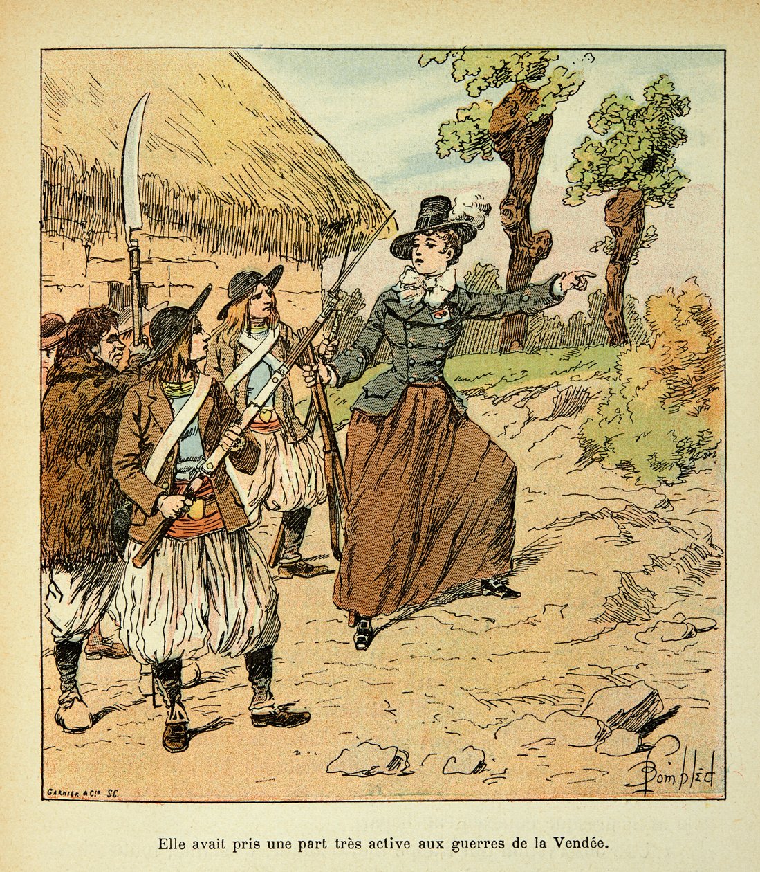 Illustratie door Louis Bombled uit het boek 