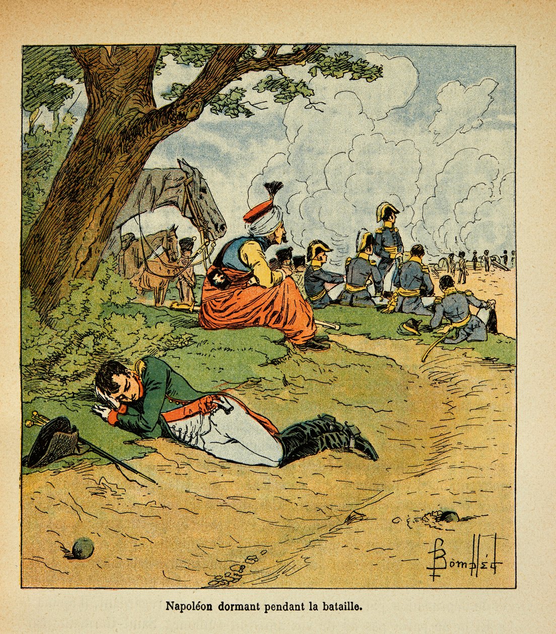 Illustratie door Louis Bombled uit het boek 