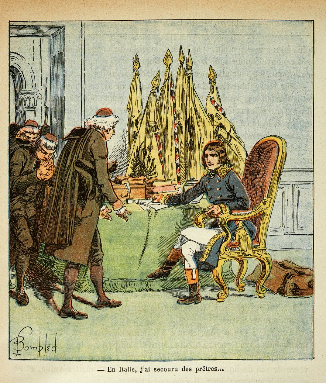 Illustratie door Louis Bombled (1862-1927) uit het boek 