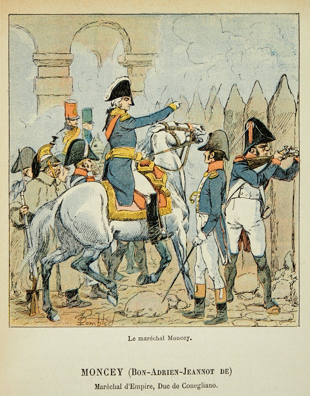 Illustratie van Louis Bombled (1862-1927) uit het boek 