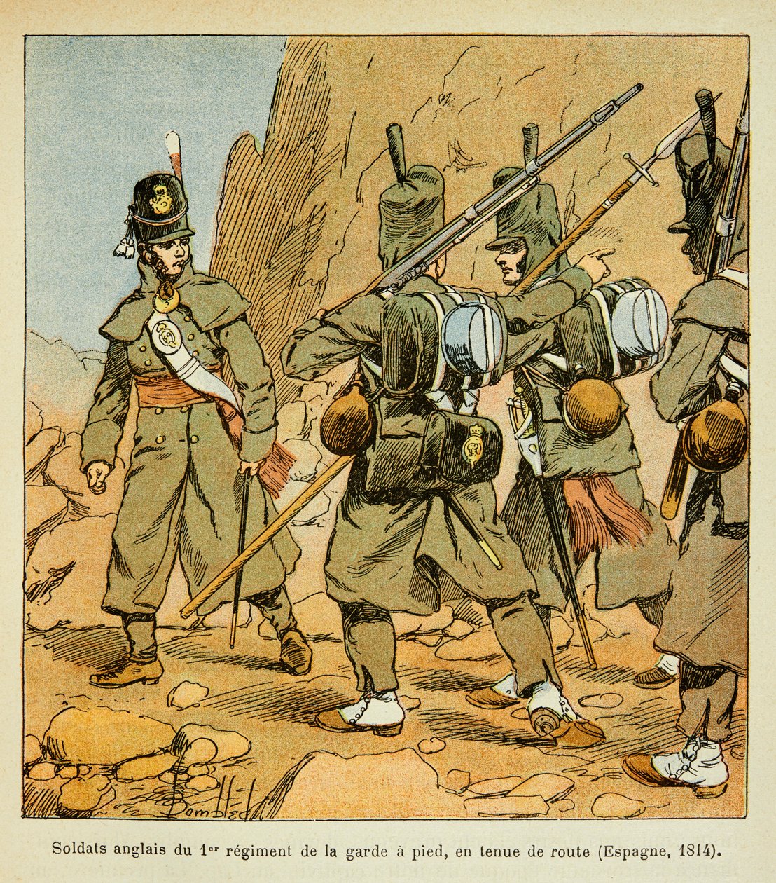 Illustratie door Louis Bombled uit het boek 