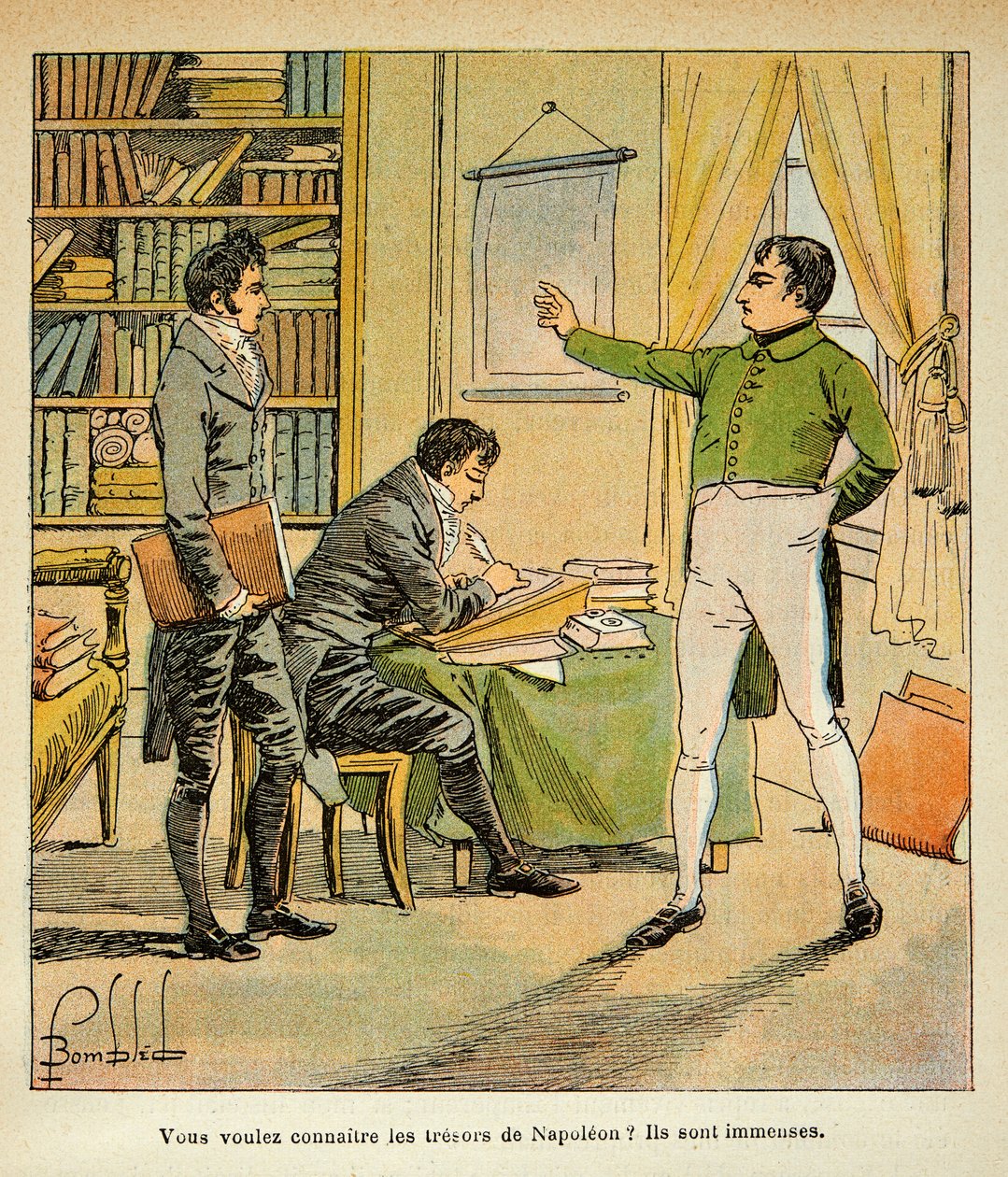 Illustratie door Louis Bombled uit het boek 