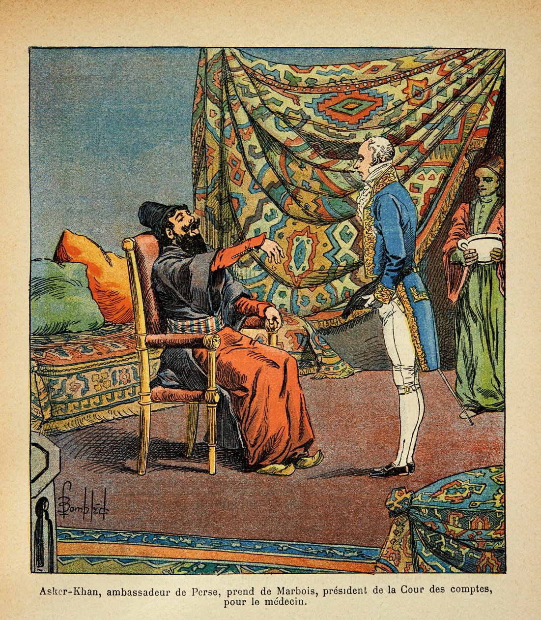 Illustratie van Bombled Louis (1862-1927) uit het boek 